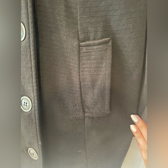 Black Nic + Zoë Black Double Button Ponte Fall Jacket Size XL in good condition - Picture 6 of 7